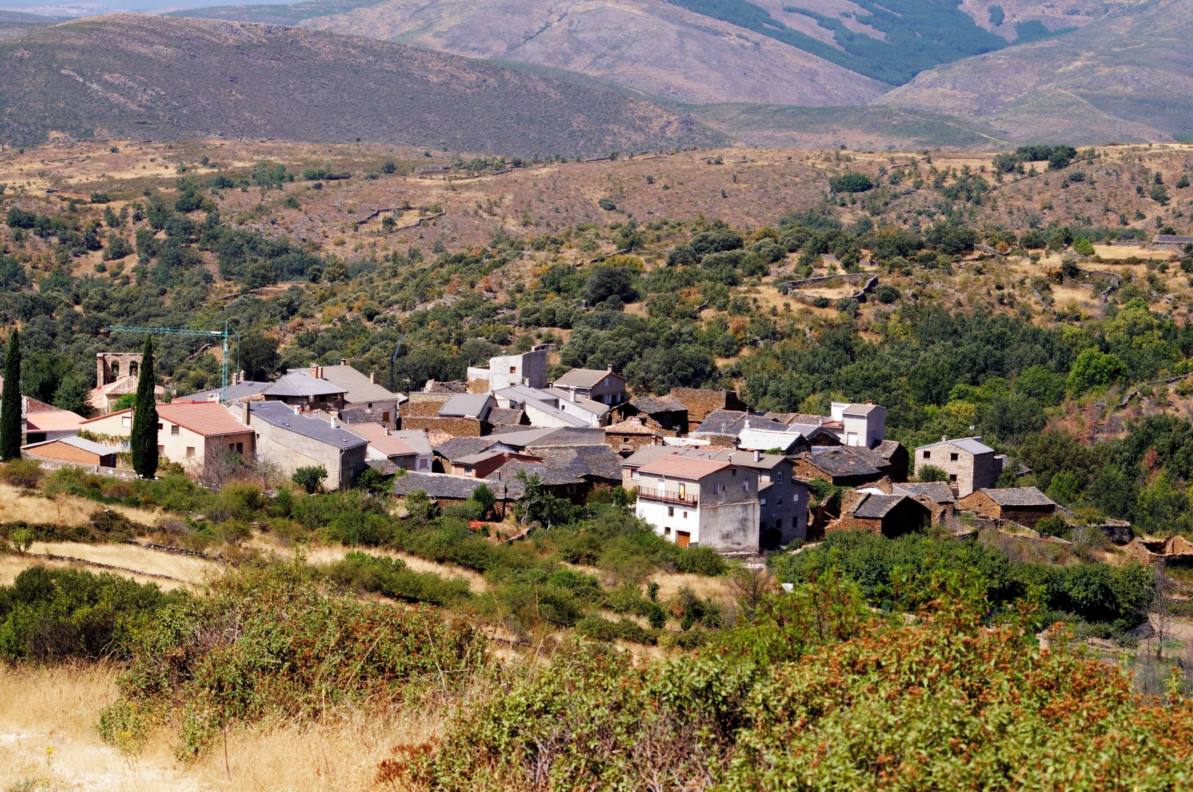 View of La Bodera, Guadalajara, Spain.