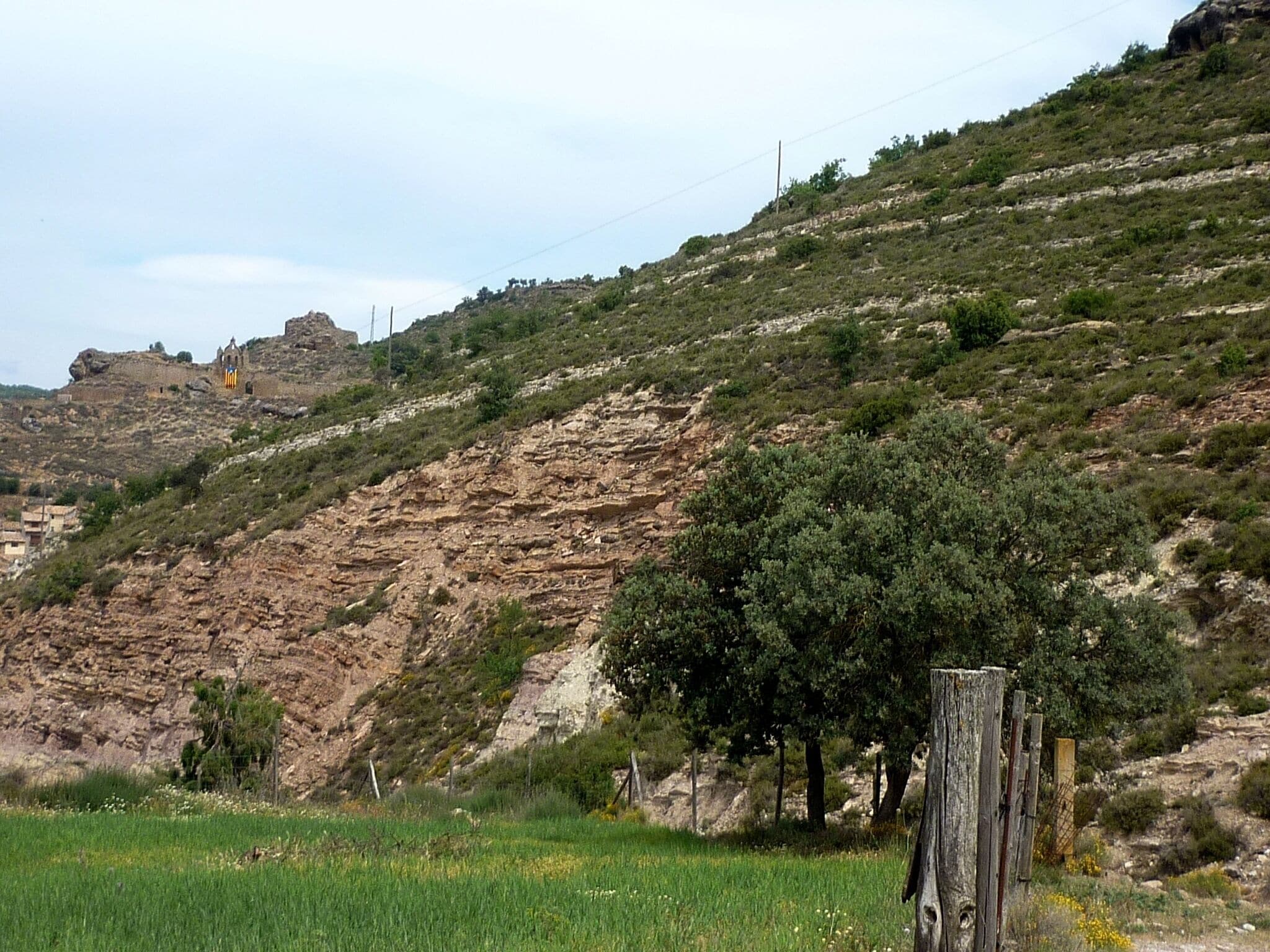 This is a a photo of a geologic site or geotope in Catalonia, Spain, with id: