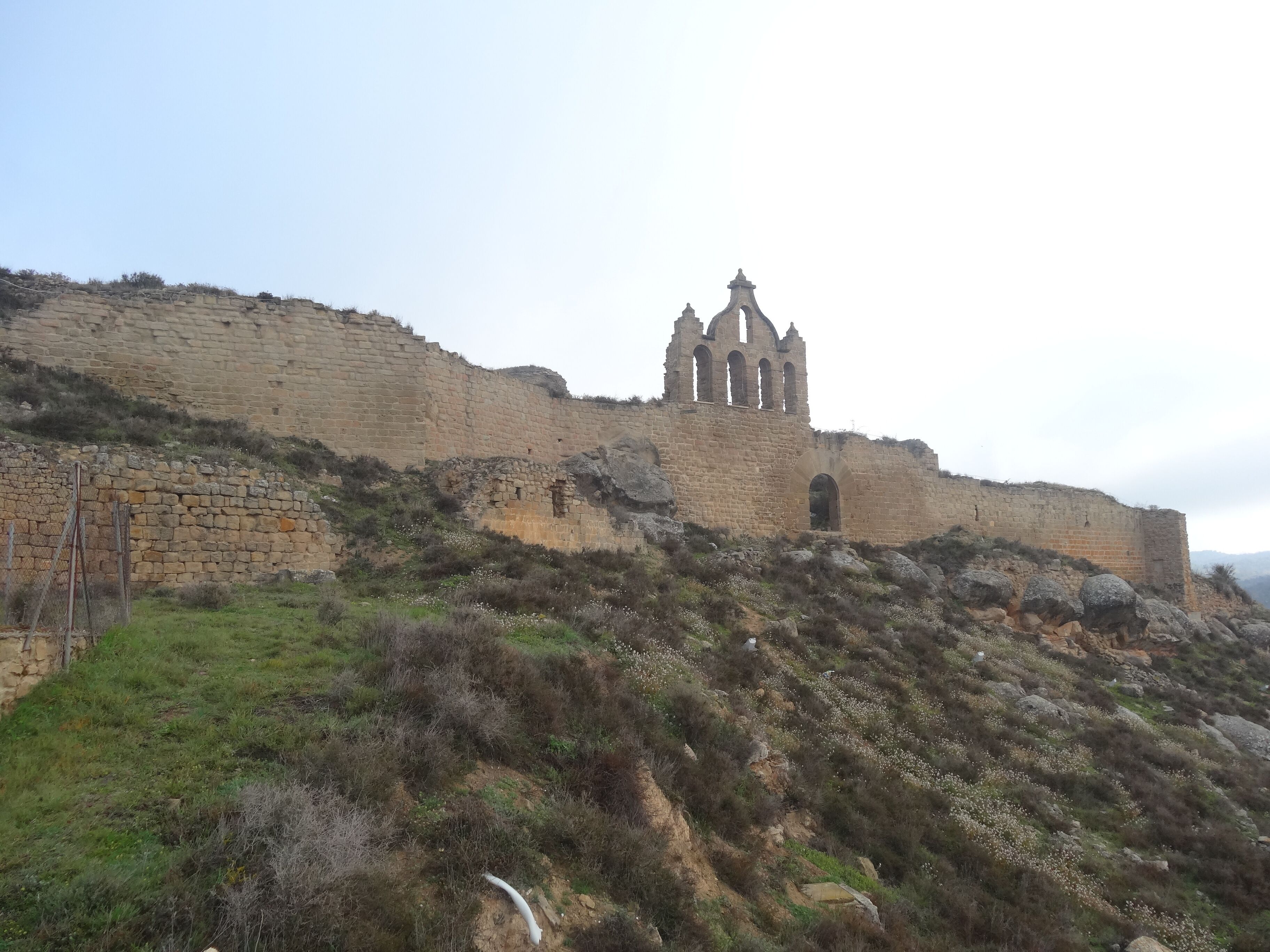 Castell de Sanaüja (març 2013)