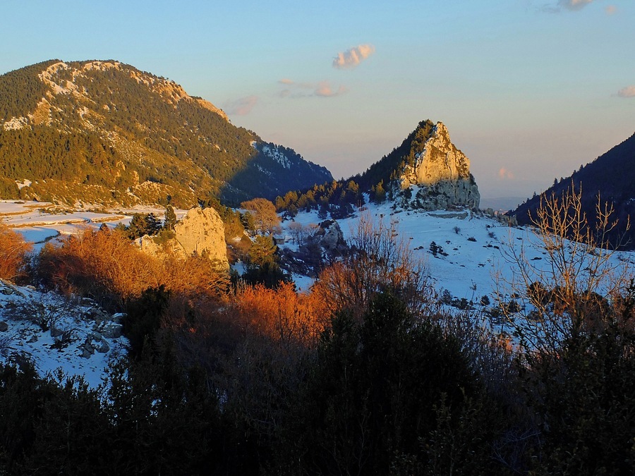 Nucli de Peguera enfarinat