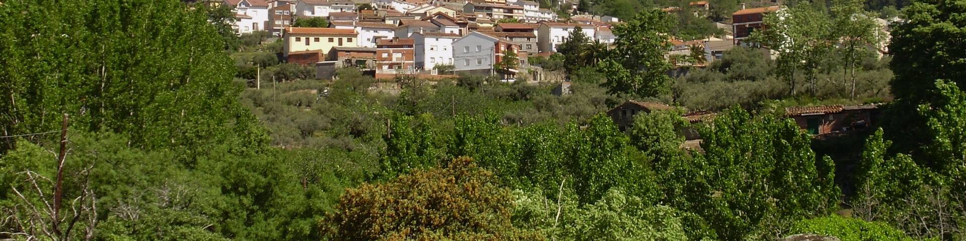 View of Gavilanes, Ăvila, Castile and LeĂłn.