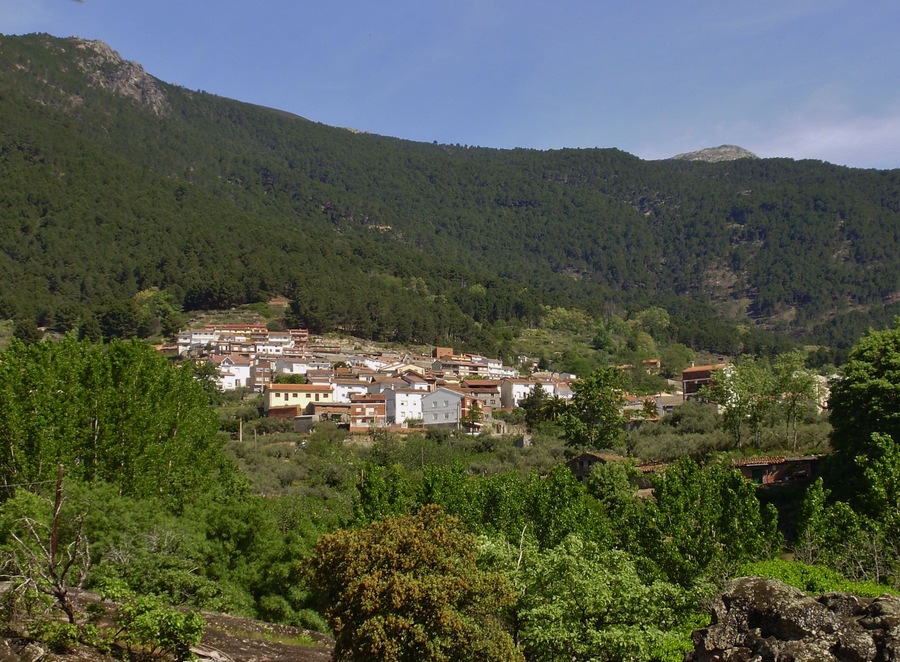 View of Gavilanes, Ávila, Castile and León.