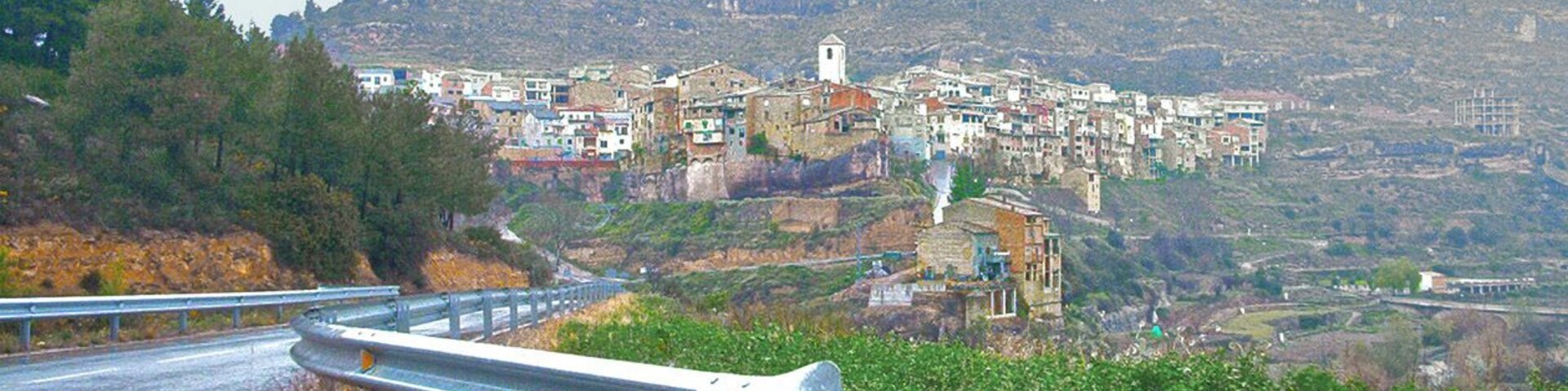 La Bisbal de Falset un dia plujós