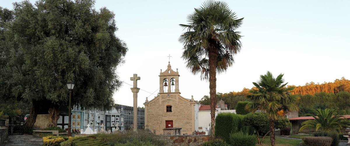 Igrexa de San XiĂĄn de Cabanas. En Cabanas, Abegondo.