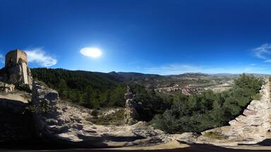 Benifallim - Omniorama desde el Castillo
