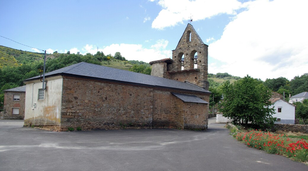 Church in La Utrera (Valdesamario León, Spain).