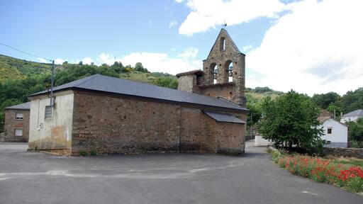 Church in La Utrera (Valdesamario León, Spain).