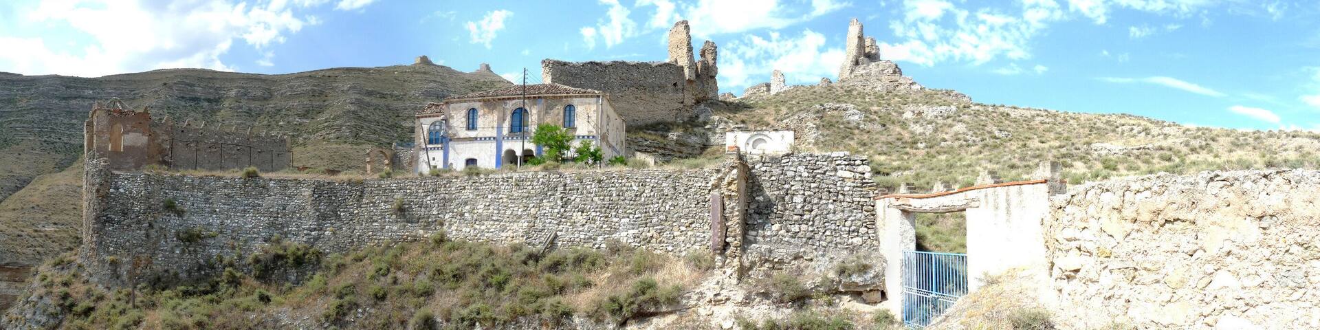 Rueda de Jalón - Castillo - Vista