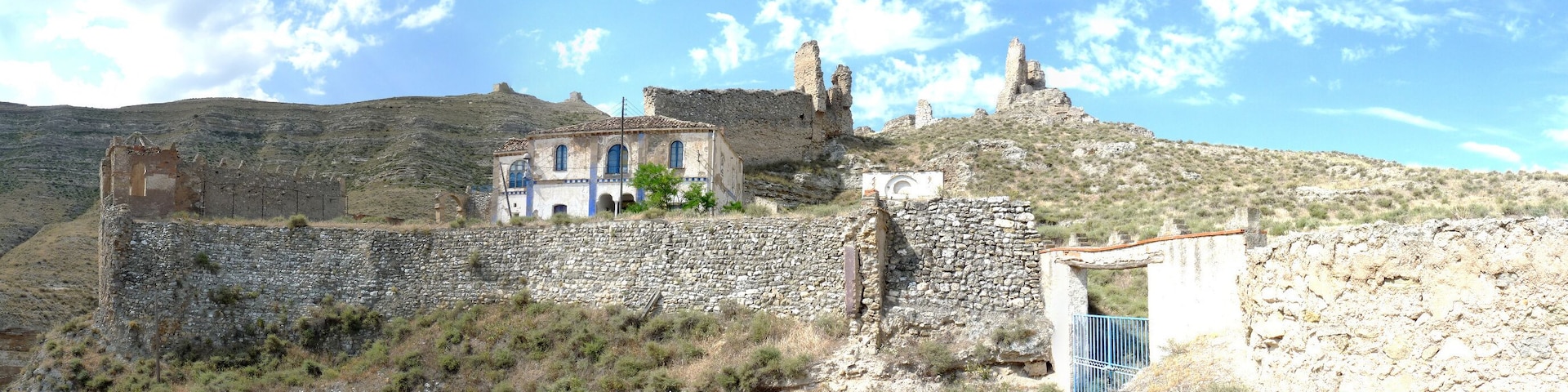 Rueda de JalĂłn - Castillo - Vista