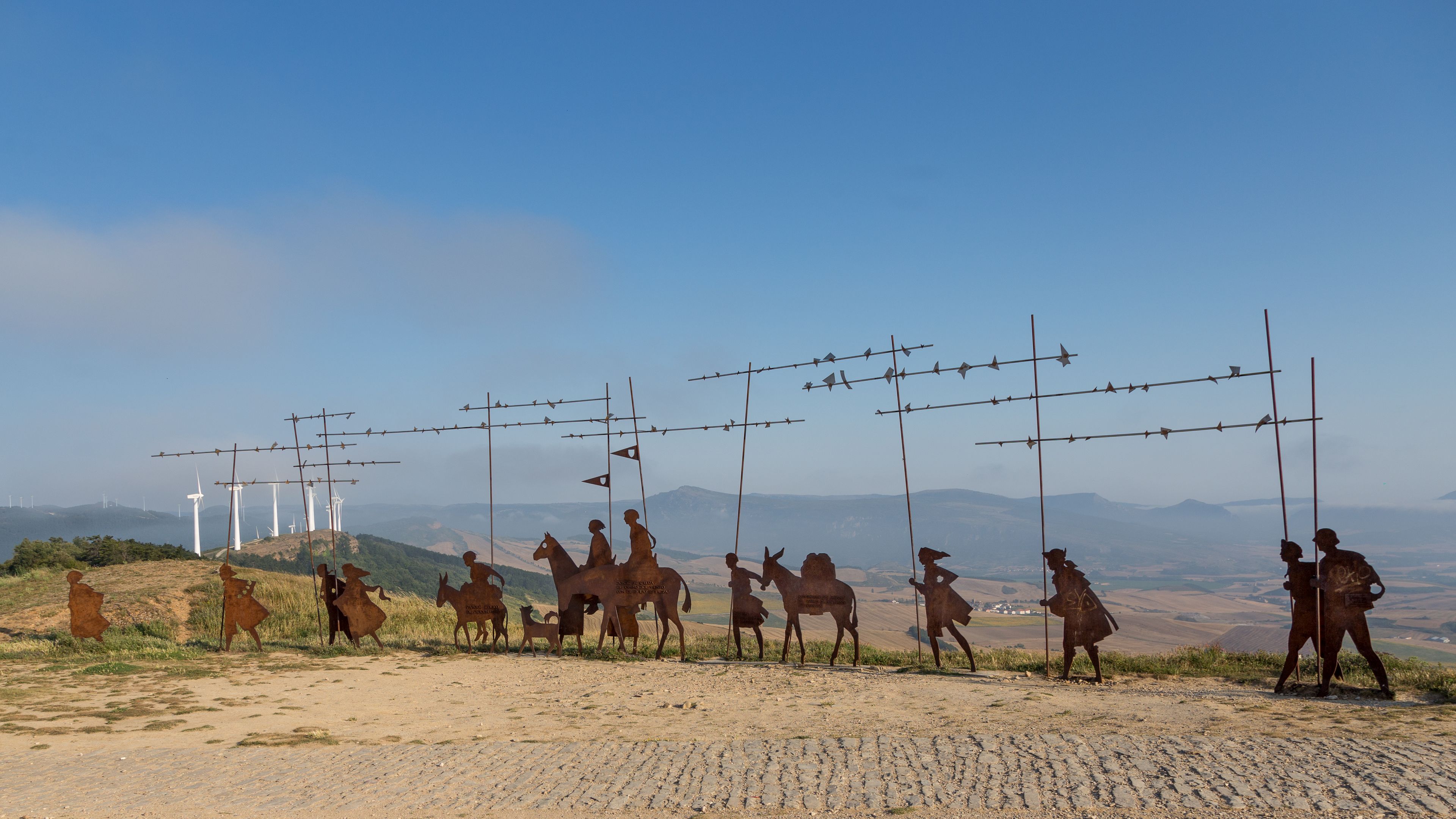 The Ermita de San Miguel near Villatuerte on the Camino de Santiago