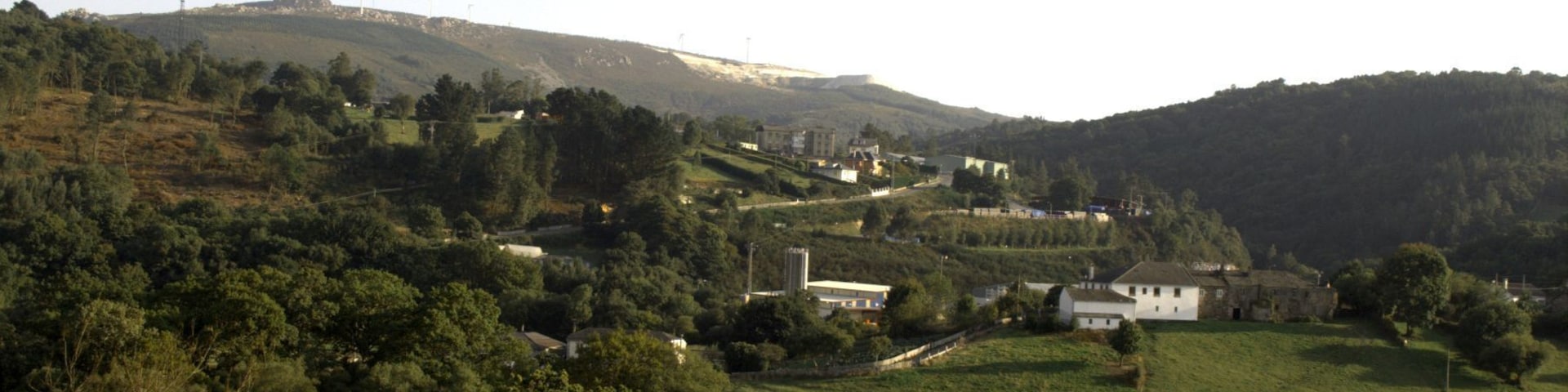 Terras de Muras con Goía ao fondo