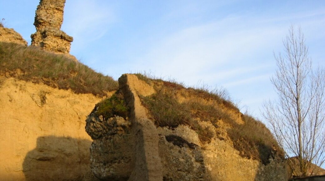 Castle of Castrillo de Villavega (Palencia, Castile and León).