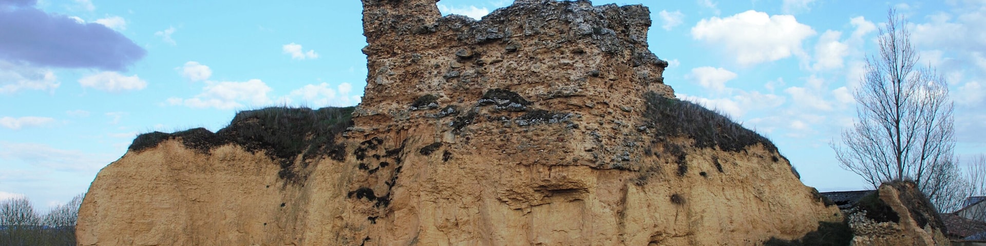 Castle of Castrillo de Villavega (Palencia, Castile and León).
