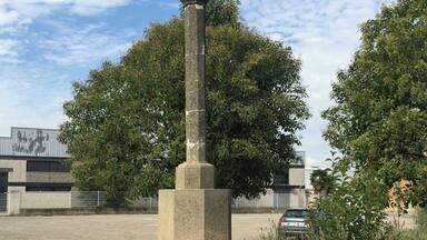 Entrada principal del polígon industrial del Pla de la Creu.