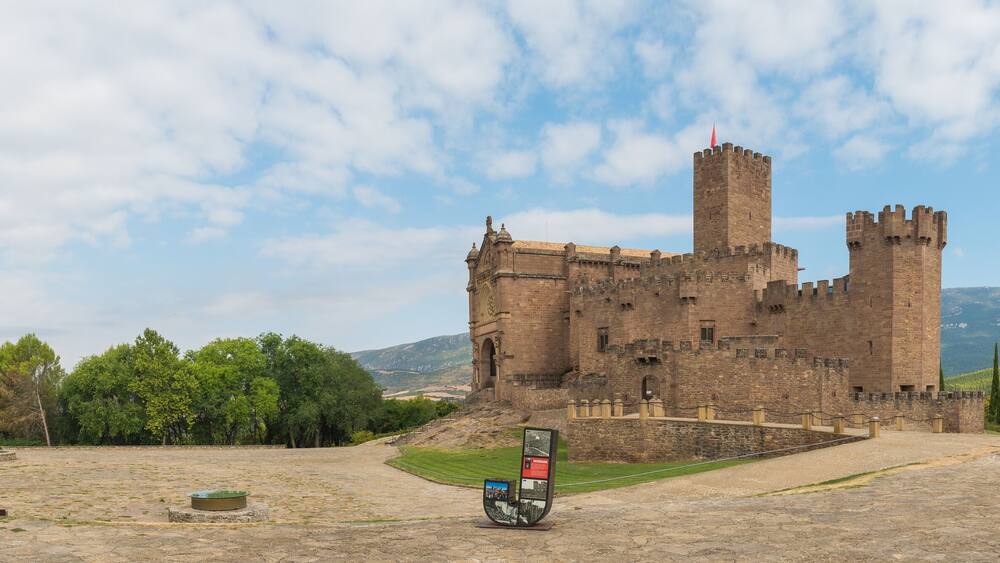 Castle of Xavier, Navarra. Spain