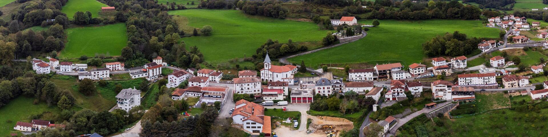 Valcarlos village, - Luzaide-, Santiago's road, Navarra, Spain