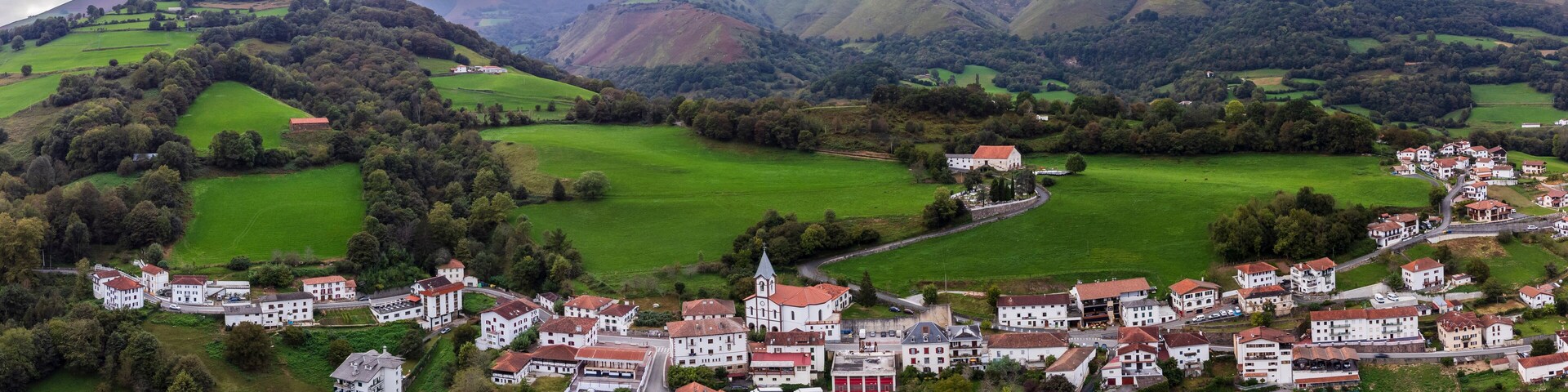 Valcarlos village, - Luzaide-, Santiago's road, Navarra, Spain