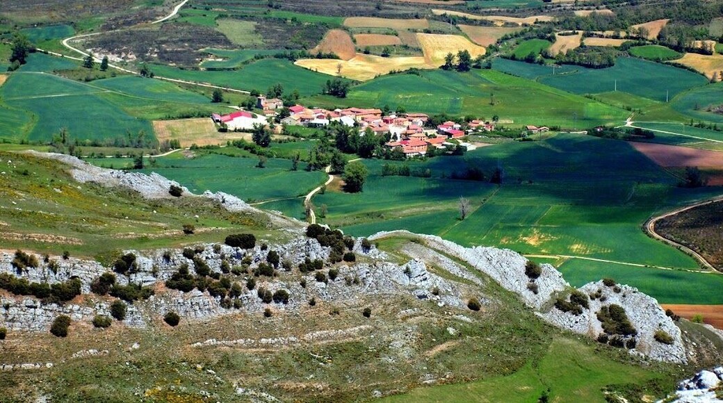 Town of Villamartín de Villadiego, Burgos (Spain)