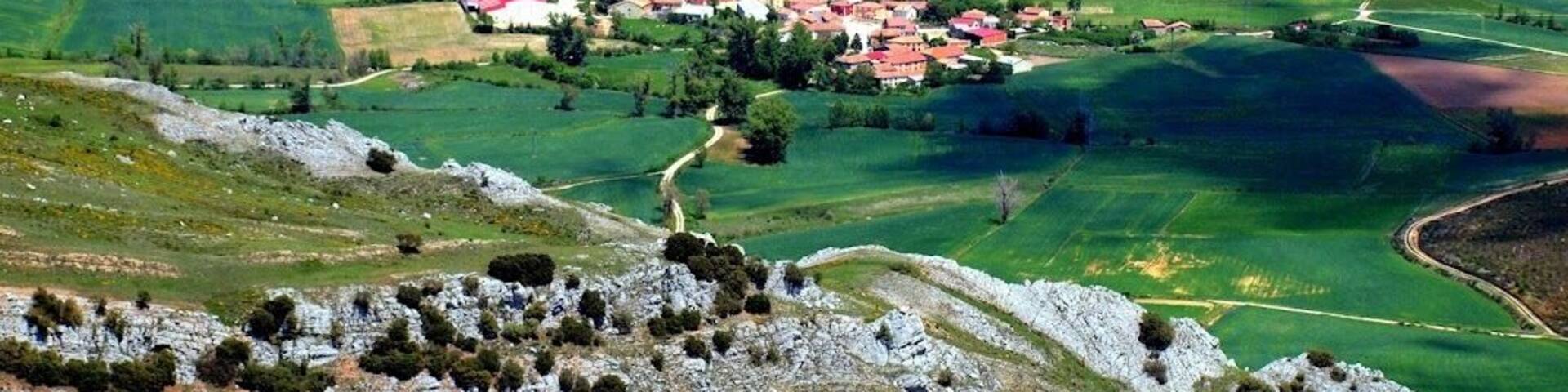 Town of Villamartín de Villadiego, Burgos (Spain)