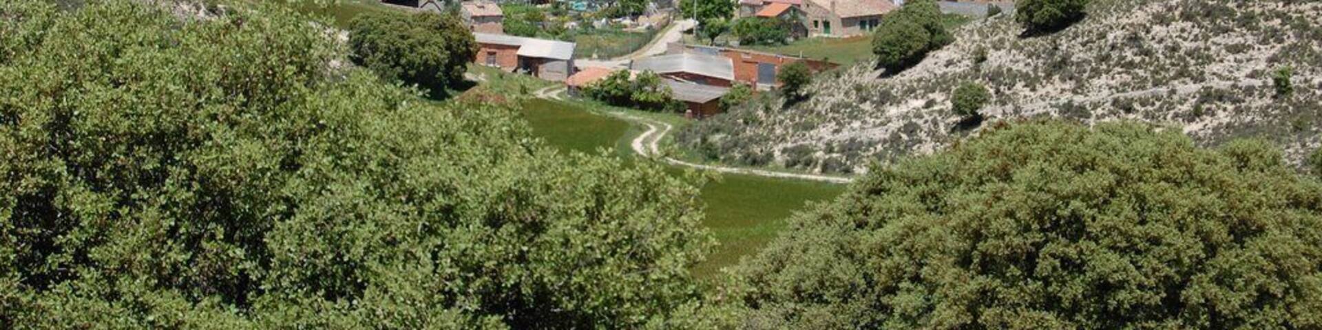 View of Viana de Jadraque, Guadalajara, Spain.