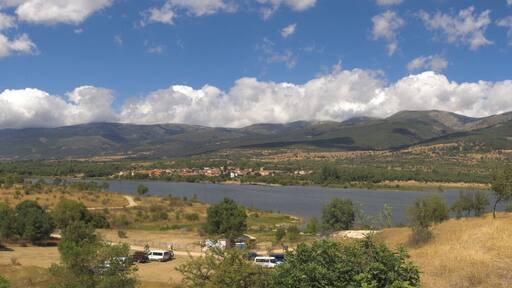 Embalse de Pinilla, Comunidad de Madrid, España.