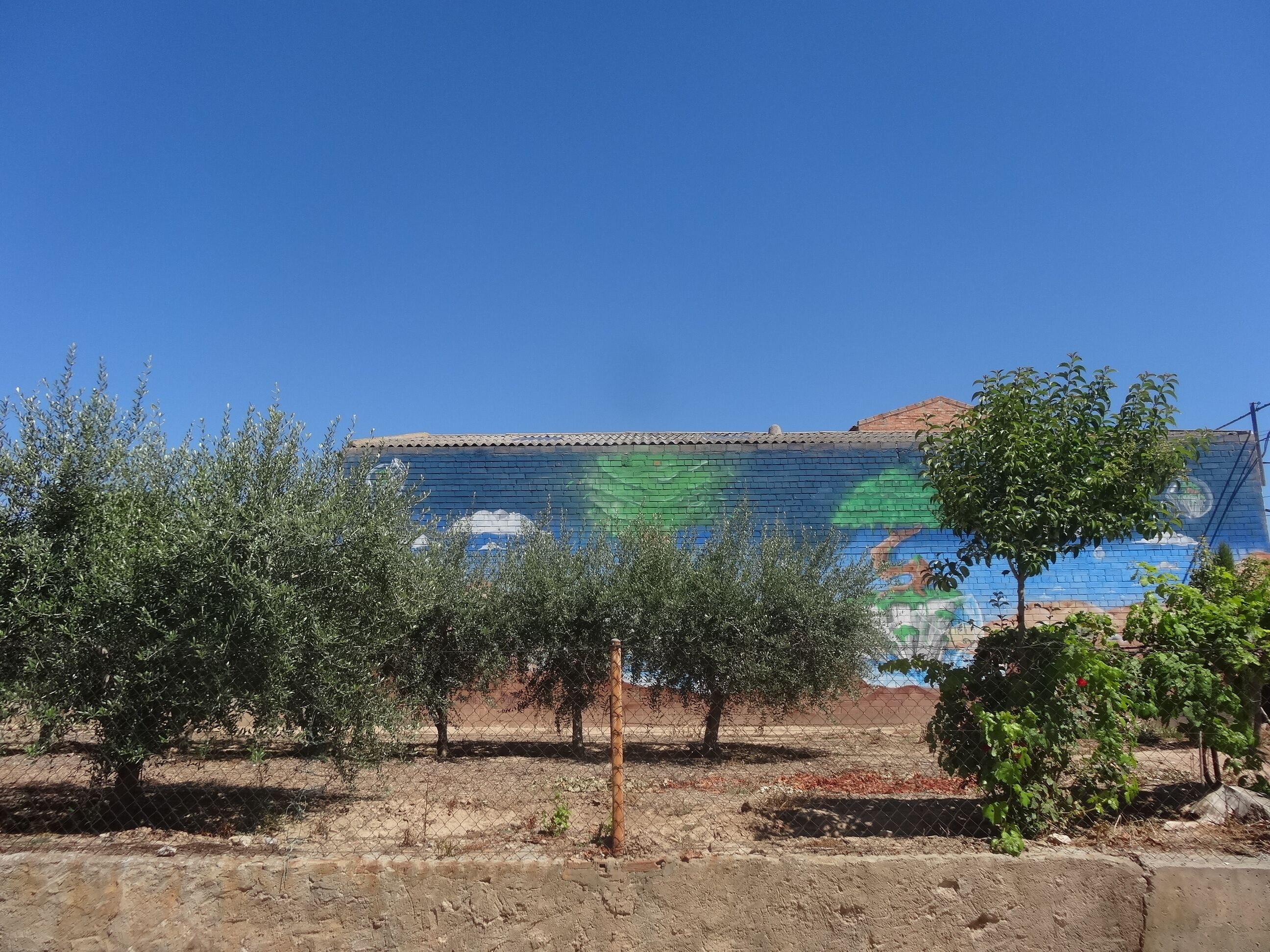 Agost de 2017. Murals a Penelles