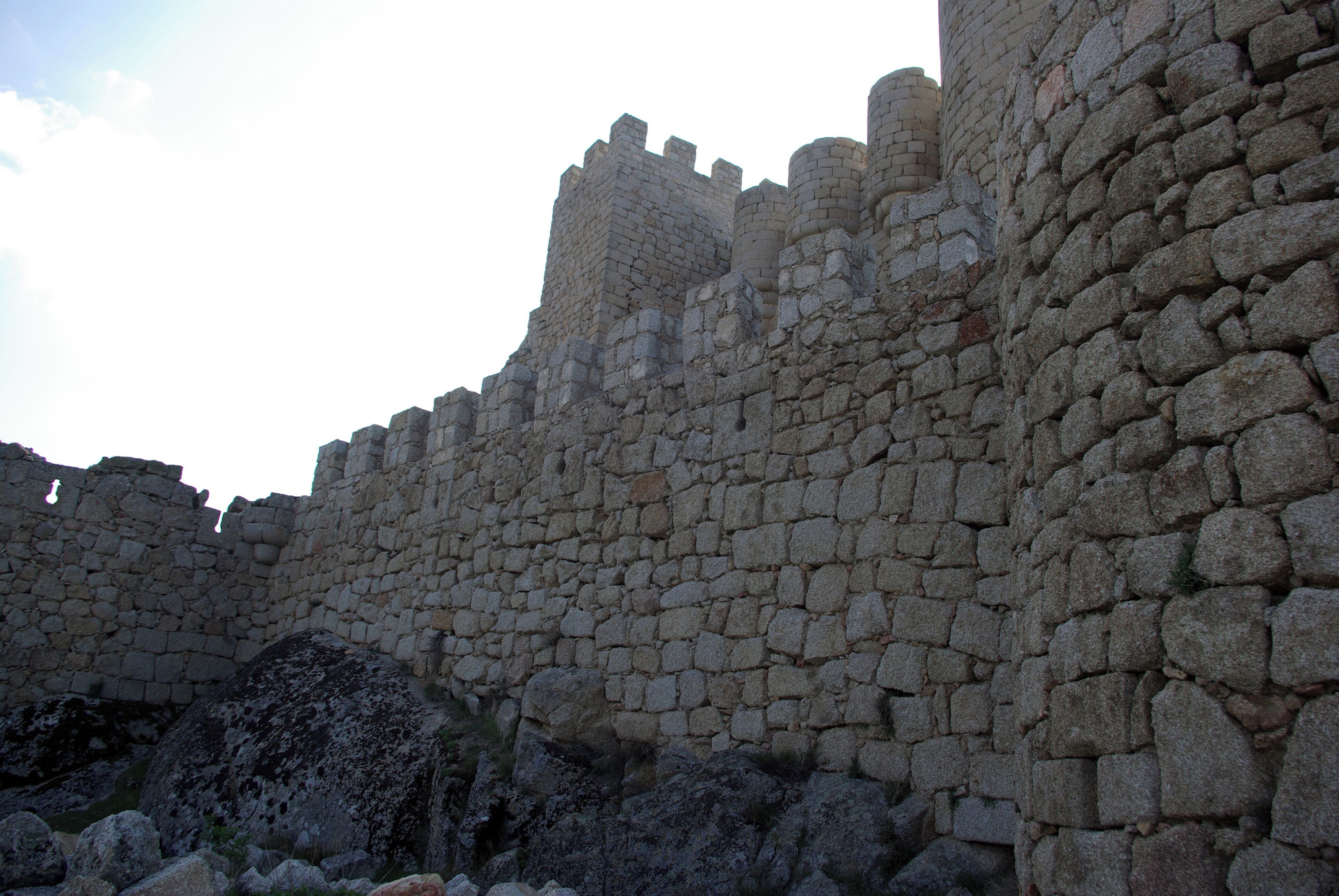 Castle of Manqueospese in Mironcillo (Ávila, Spain)