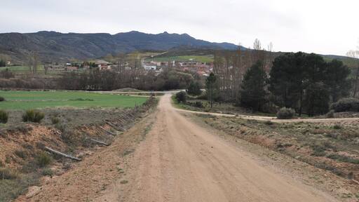 Panorámica de Mironcillo, Ávila, España.