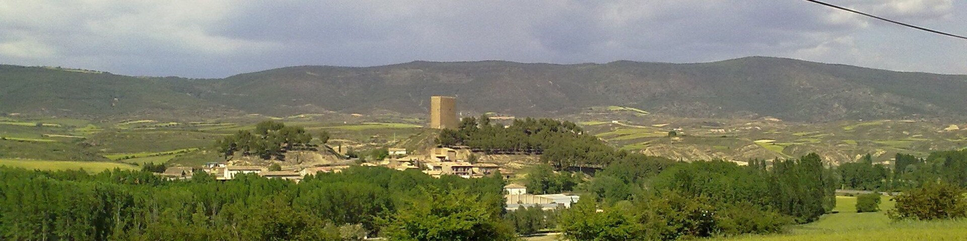 Navardún le 23 mai 2010. Espagne.