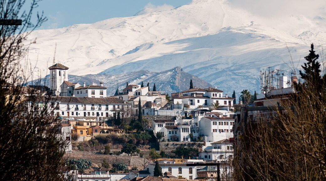 Famous Granada in winter.
