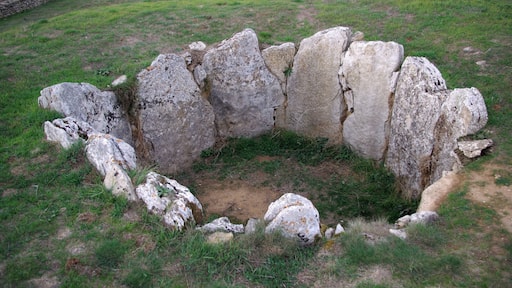 Dolmen of La Cabaña, near Sargentes de la Lora, Burgos, (Spain)