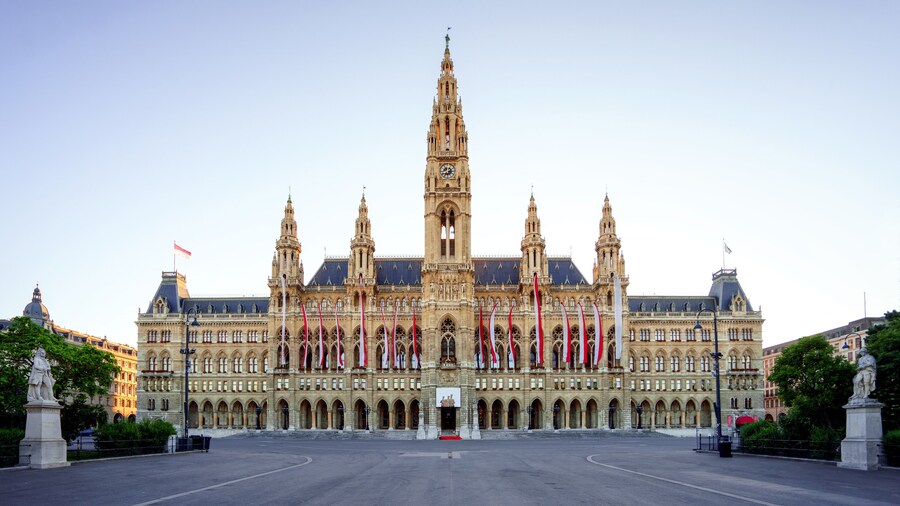 The city hall of Vienna - Wiener Rathaus