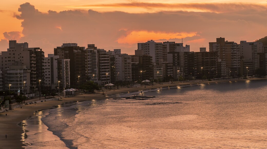 Skyline of the Praia do Morro, Guarapari, Brazil