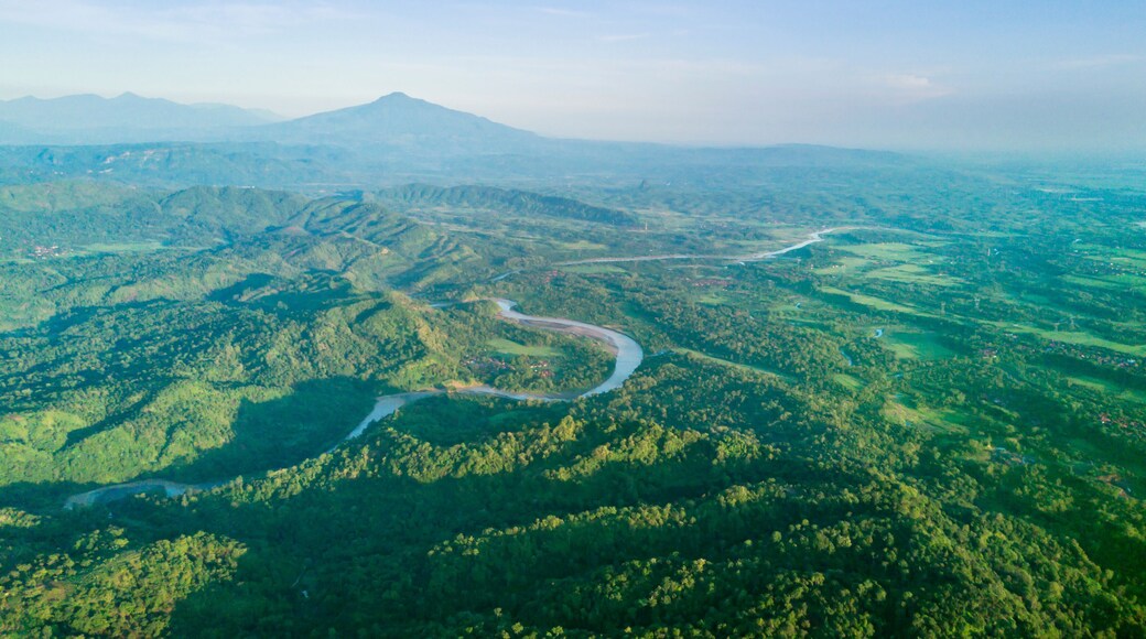 Beautiful view in mountain valley