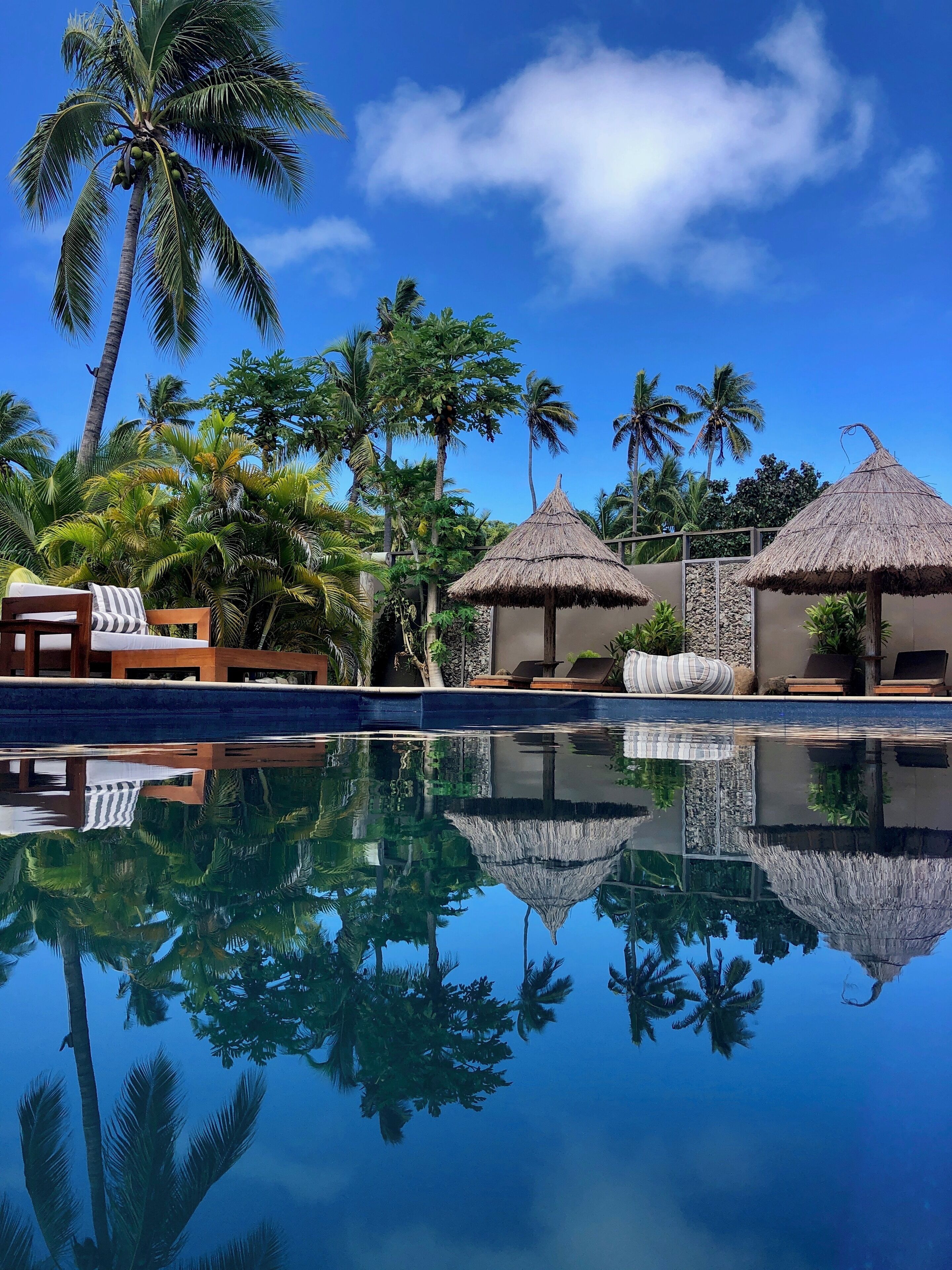 Quite segment in the resort 