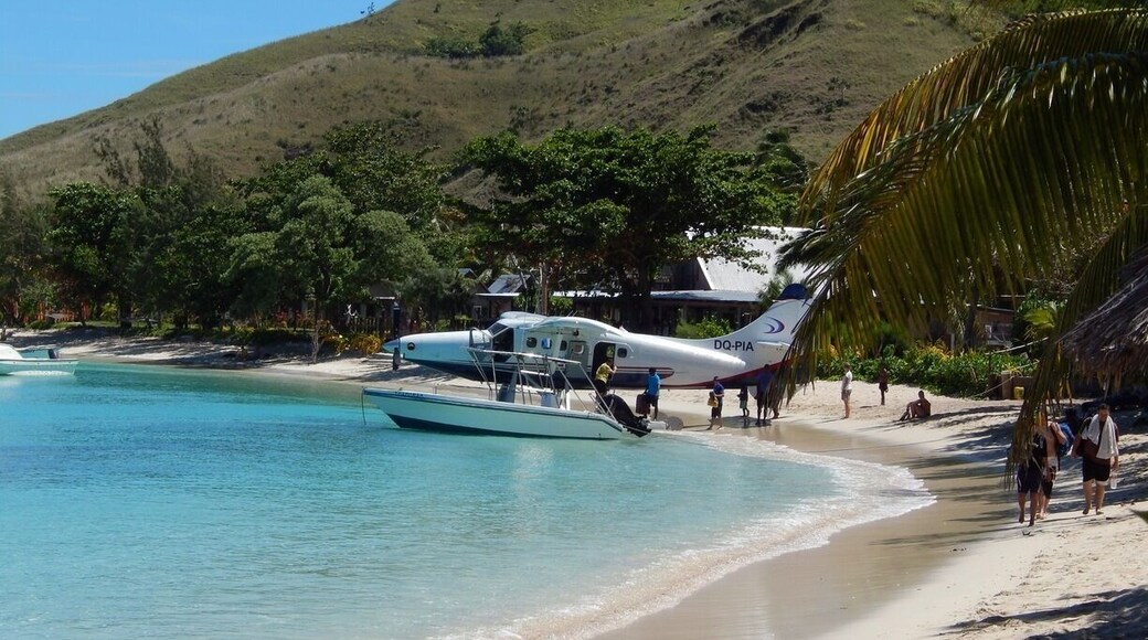 To get to Nacula Island, you have 2 transportation options. A 5 hour boat ride for $100USD, or a 30 min flight for $200/pp with a minimum of two people. I took the boat since I travel alone, but I do have to say, the flight looked pretty cool arriving/departing every few days.