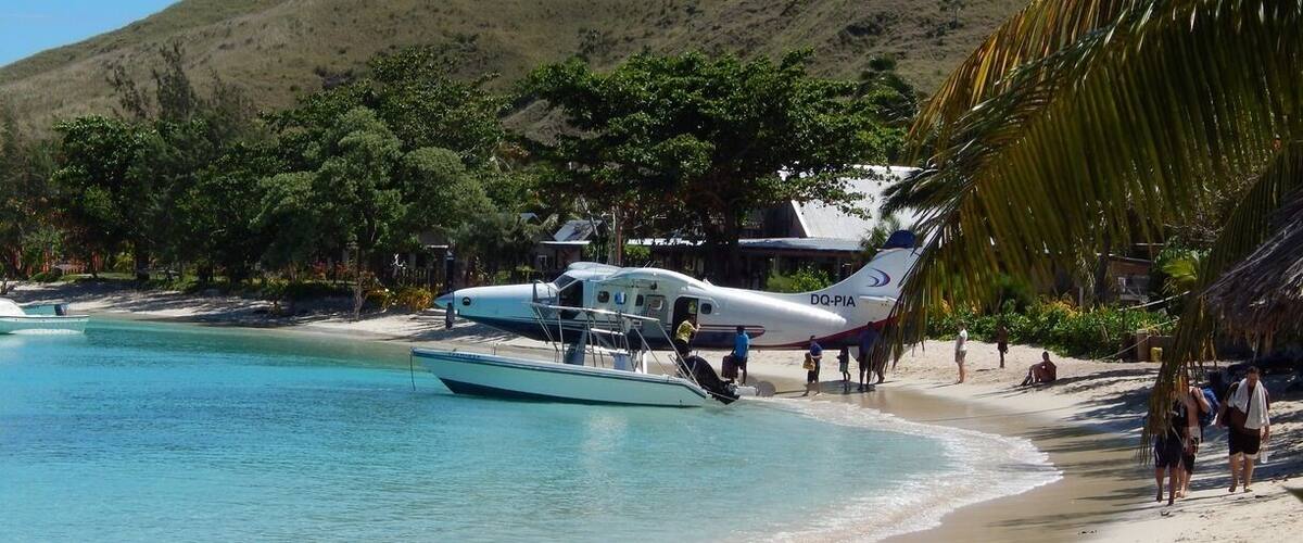 To get to Nacula Island, you have 2 transportation options. A 5 hour boat ride for $100USD, or a 30 min flight for $200/pp with a minimum of two people. I took the boat since I travel alone, but I do have to say, the flight looked pretty cool arriving/departing every few days.