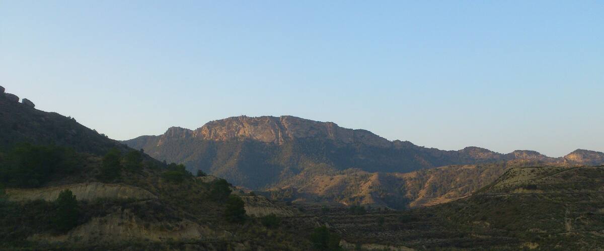 Columbares desde Los Mamellones, Murcia, España