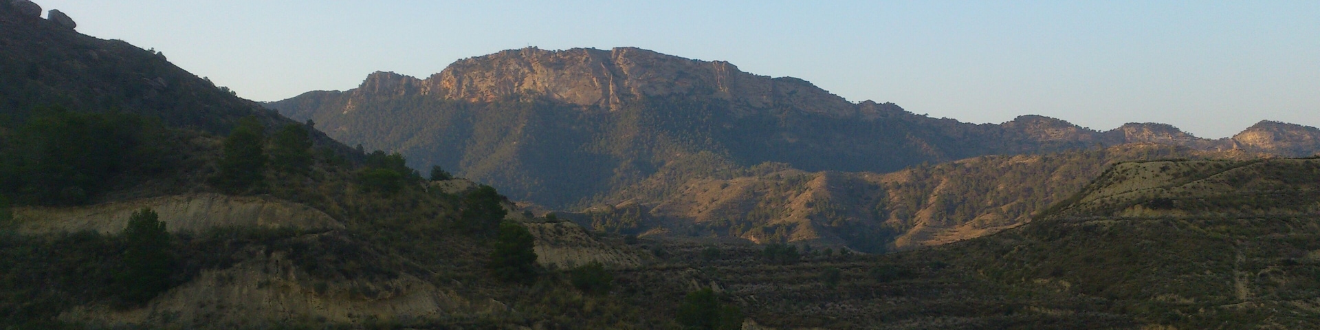 Columbares desde Los Mamellones, Murcia, España