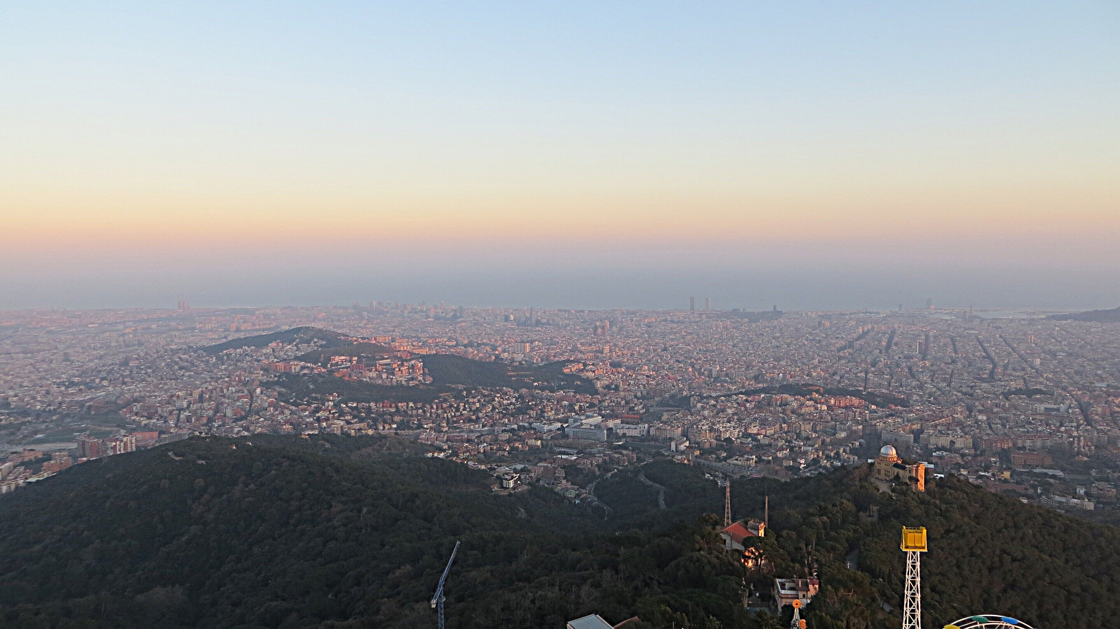 View from Templo del Sagrat Cor