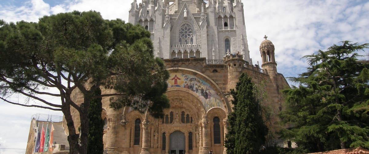 Iglesia de Sagrat Cor en el Tibidabo