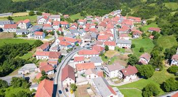 countryside town of navarre, Spain
