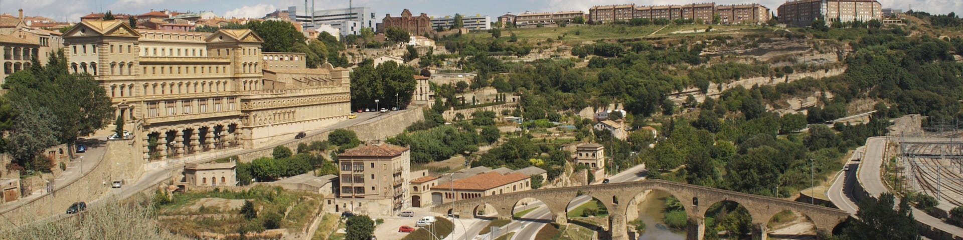 Pont vell visto desde la catedral