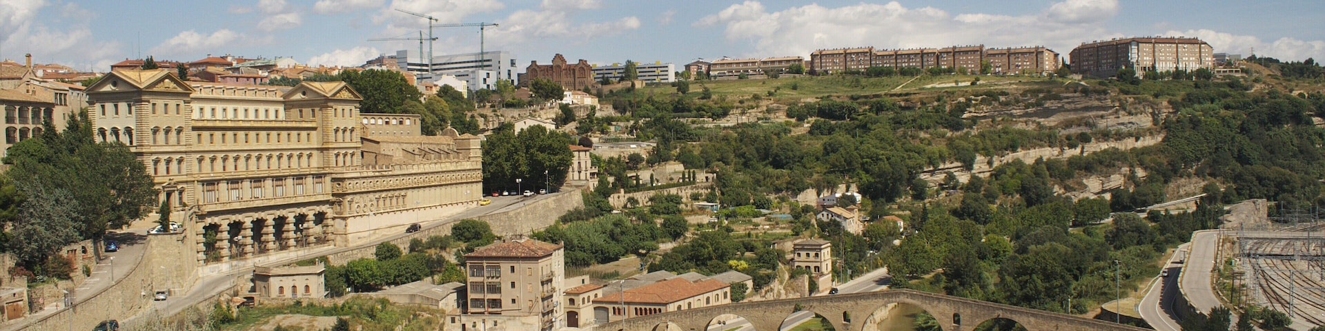 Pont vell visto desde la catedral