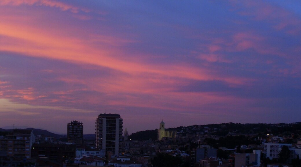 Capvespre nit de Sant Joan a la ciutat de Girona