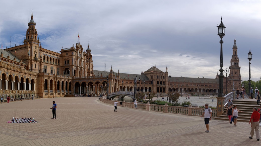 Spain, Seville, Plaza de España