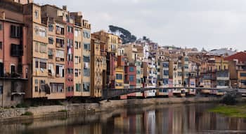 Houses over the river, Girona.