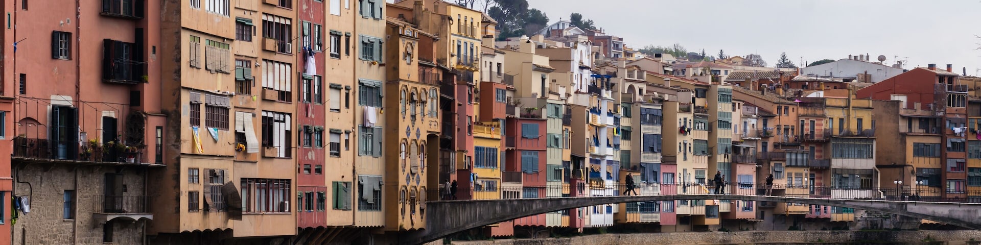 Houses over the river, Girona.