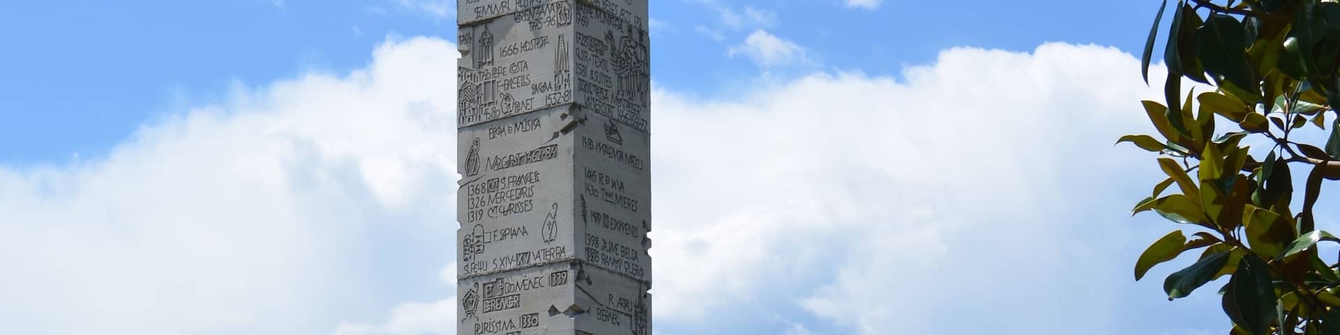 Girona, Columna a la Història de Girona