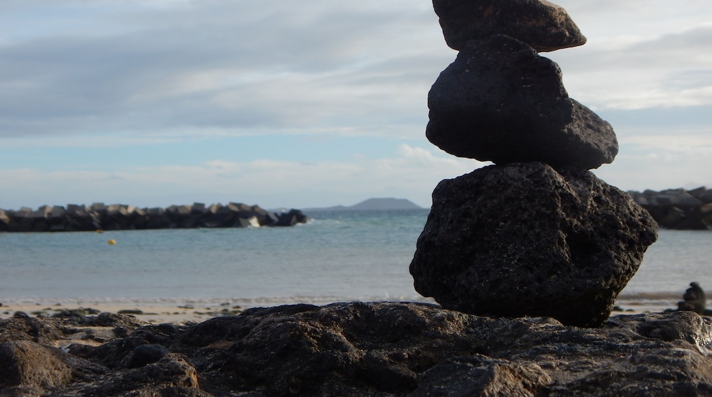 Playa Flamigo of Lanzarote.